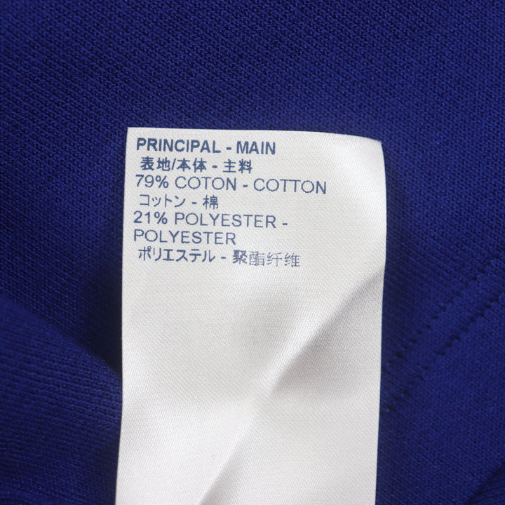Excellent LOUIS VUITTON Short sleeve knit Jacquard Cycling blue-black cotton S
