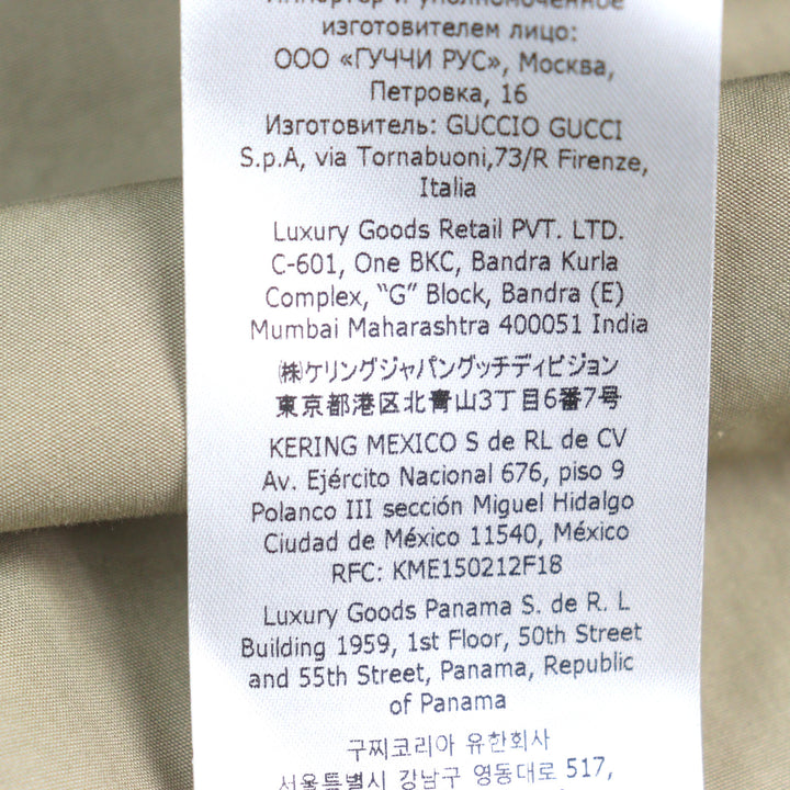 Excellent GUCCI Long sleeve shirt Embroidered logo, button-down
