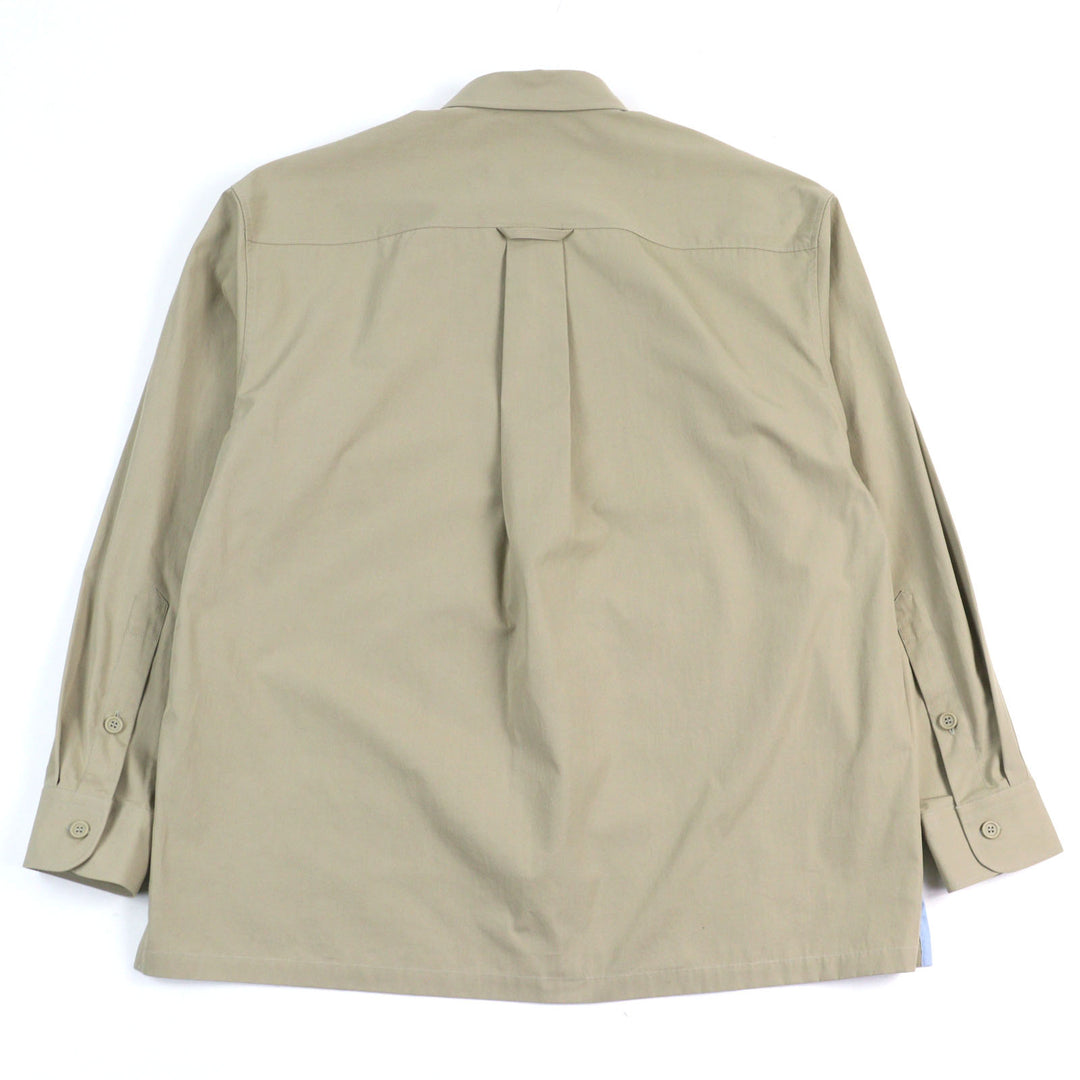 Excellent GUCCI Long sleeve shirt Embroidered logo, button-down, with pocket 52 762164
