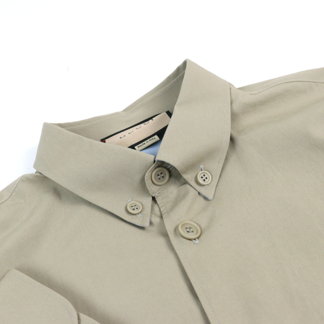 Excellent GUCCI Long sleeve shirt Embroidered logo, button-down