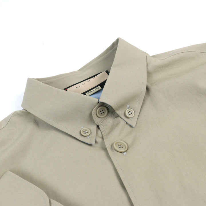 Excellent GUCCI Long sleeve shirt Embroidered logo, button-down