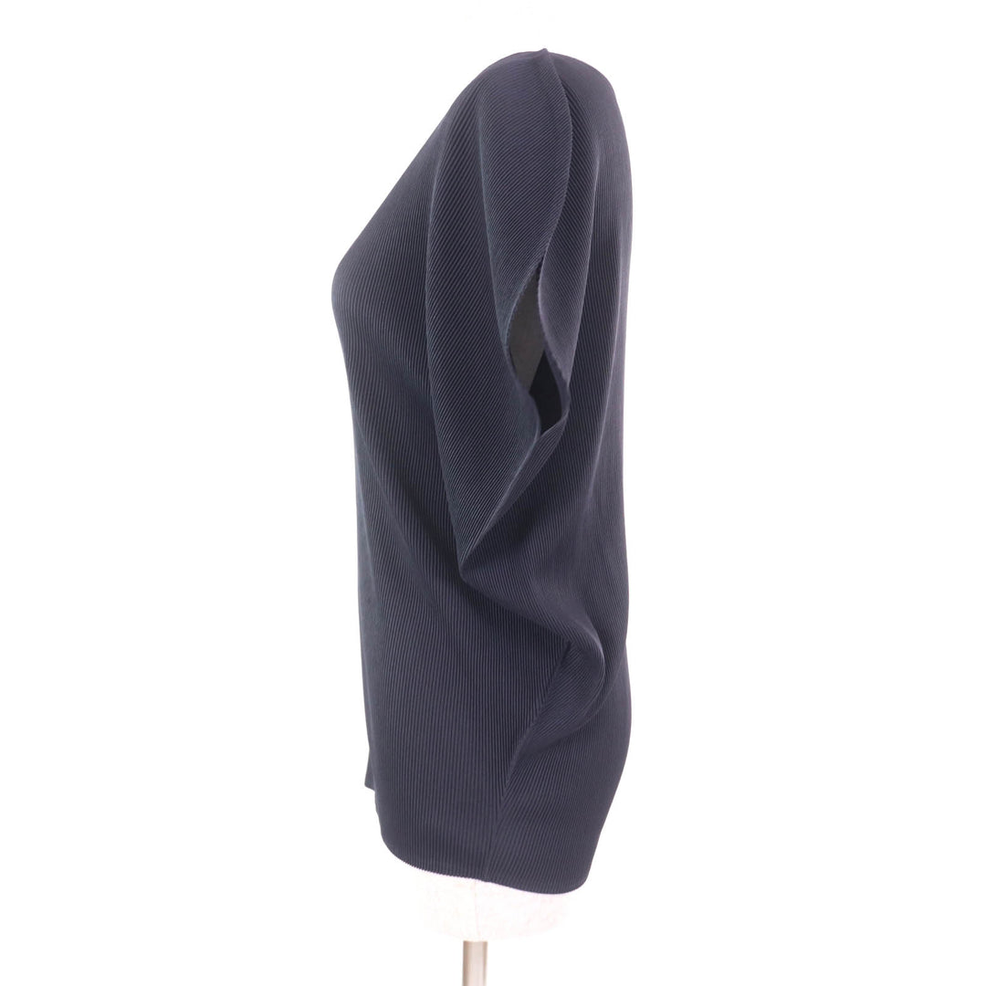 Excellent PLEATS PLEASE T-shirt Navy polyester Women 3 PP11-FK794