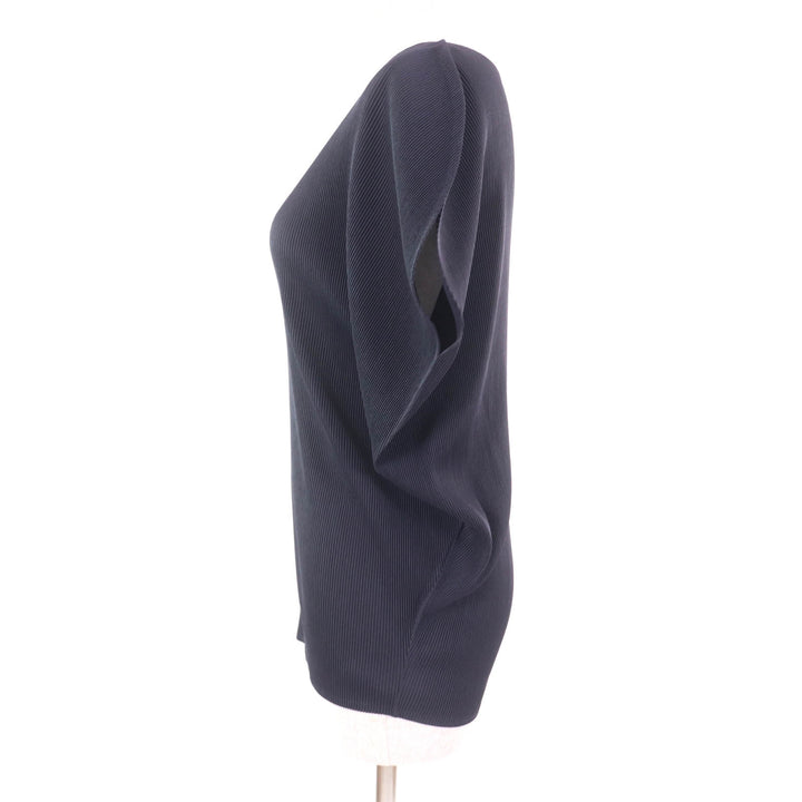 Excellent PLEATS PLEASE T-shirt Navy polyester Women 3 PP11-FK794
