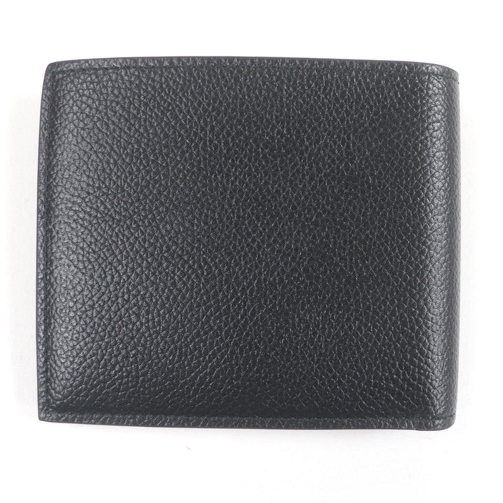 Pristine BALENCIAGA Bill Compartment Bifold Wallet compact wallet black leather mens