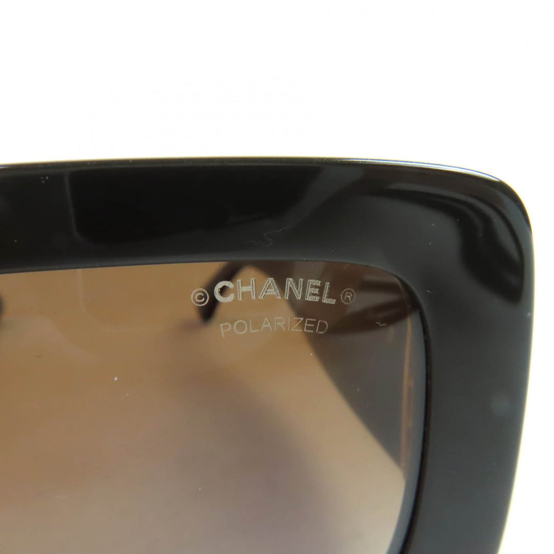 Excellent CHANEL sunglasses Rectangle Shape Current product COCO Mark Women 5534