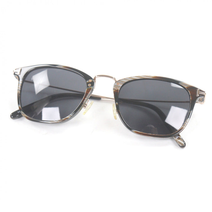 Excellent TOM FORD sunglasses Horn Pattern Eyewear Brown mens TF5562-D