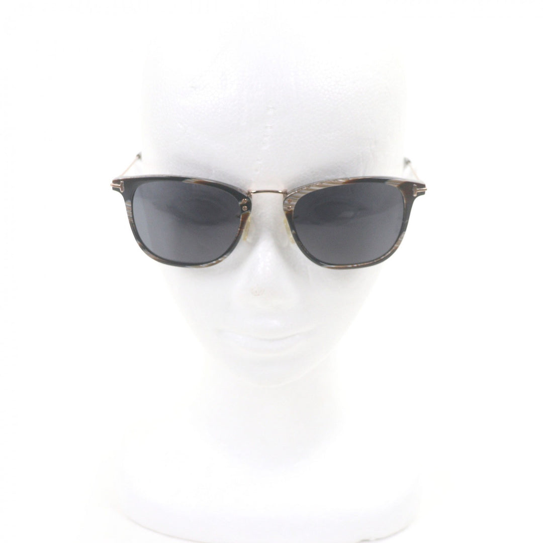Excellent TOM FORD sunglasses Horn Pattern Eyewear Brown mens TF5562-D
