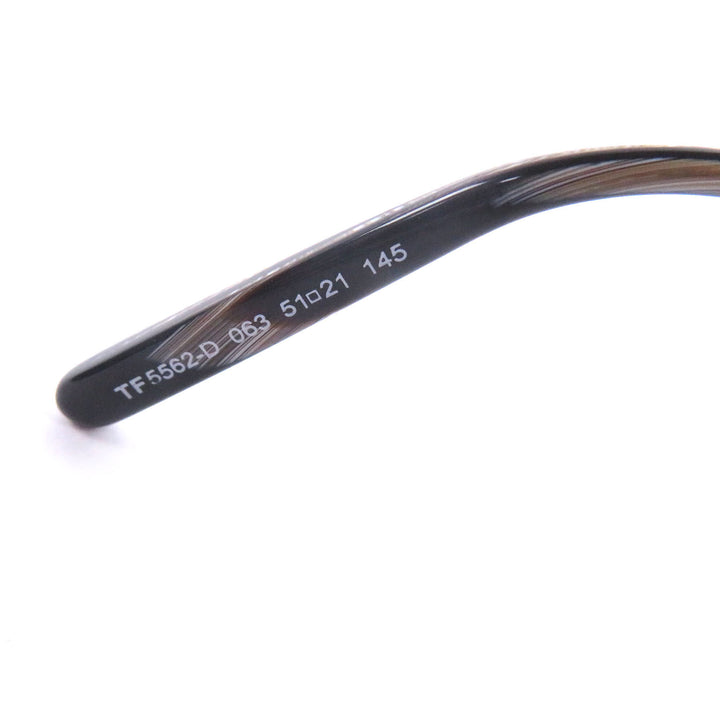 Excellent TOM FORD sunglasses Horn Pattern Eyewear Brown mens TF5562-D