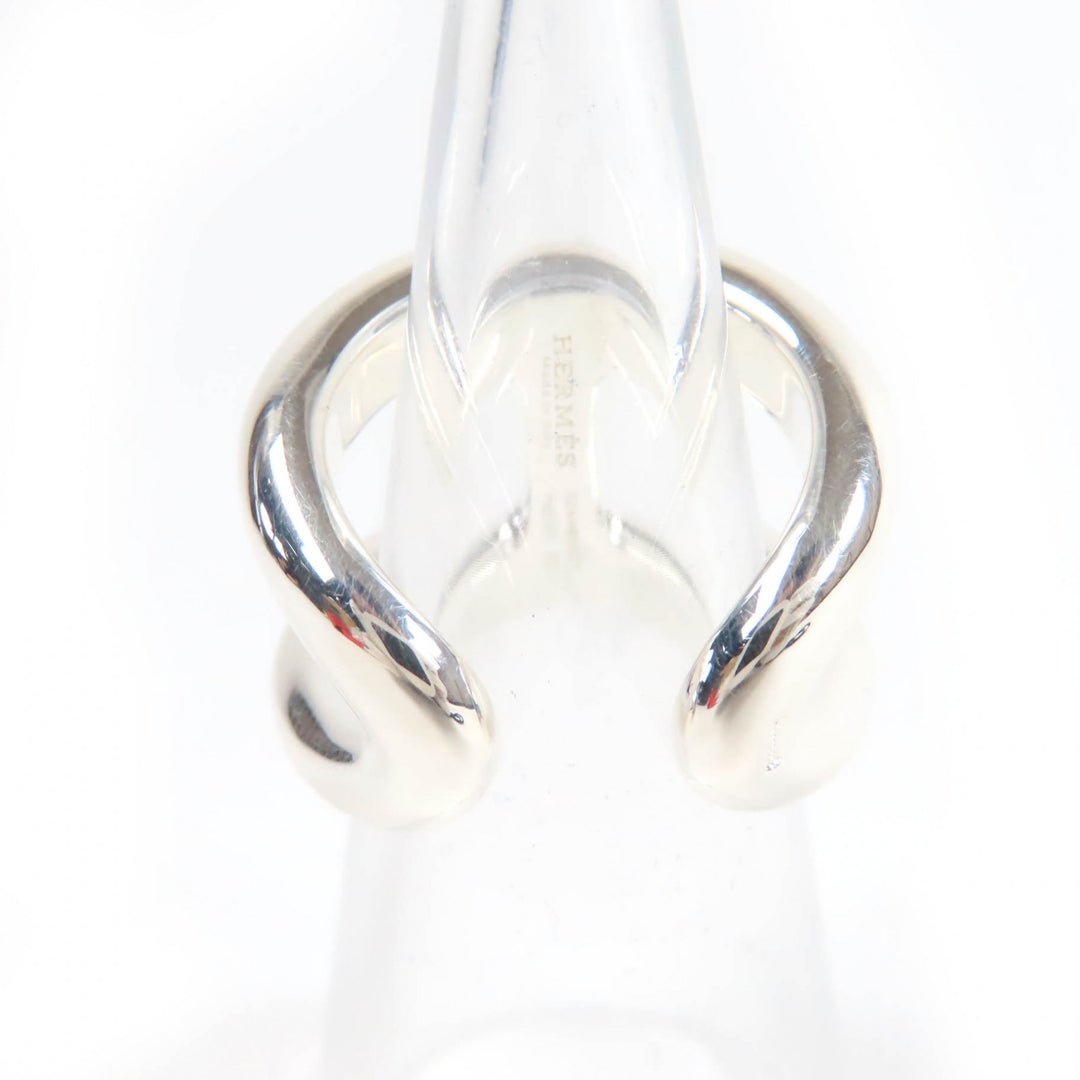 HERMES Ring Osmoz GM Ring Silver AG925 Women 50