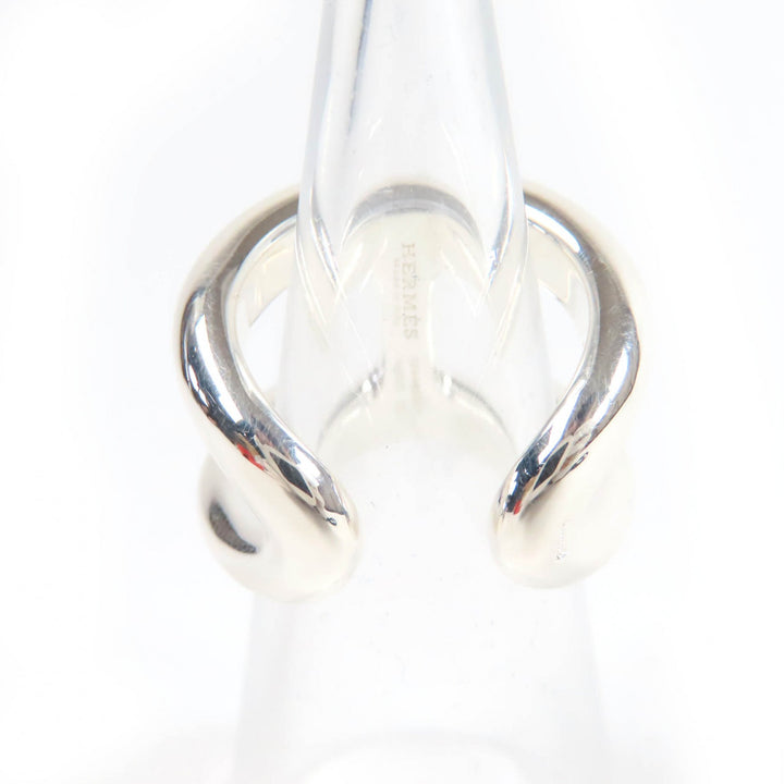 HERMES Ring Osmoz GM Ring Silver AG925 Women 50