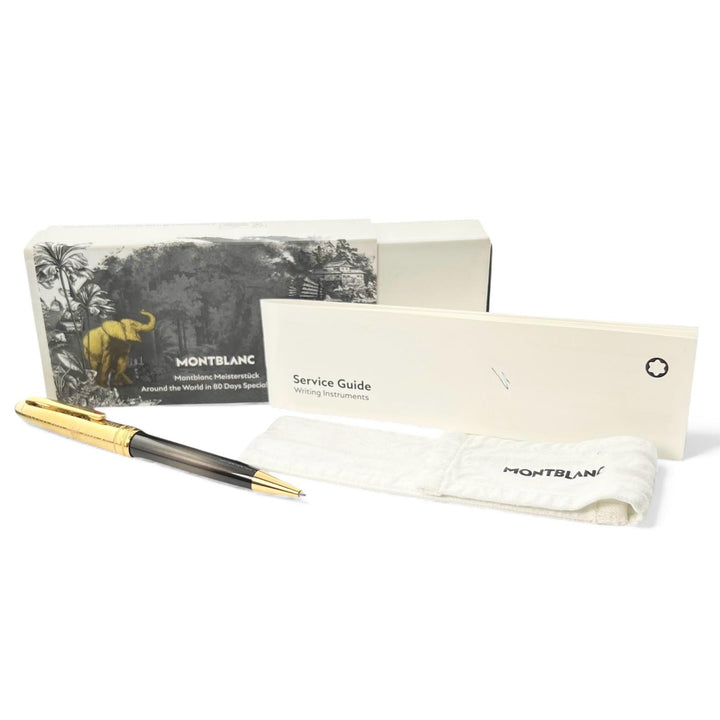 Very Good MONTBLANC Meisterstück Around the World in 80 Days Due Classic