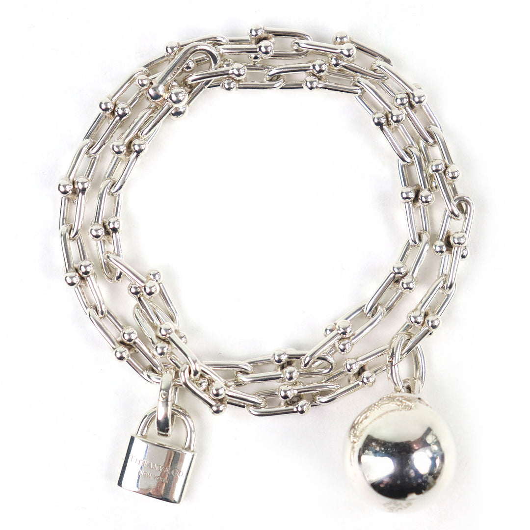 Great TIFFANY&Co. bracelet Small Wrap Bracelet Silver 925 mens
