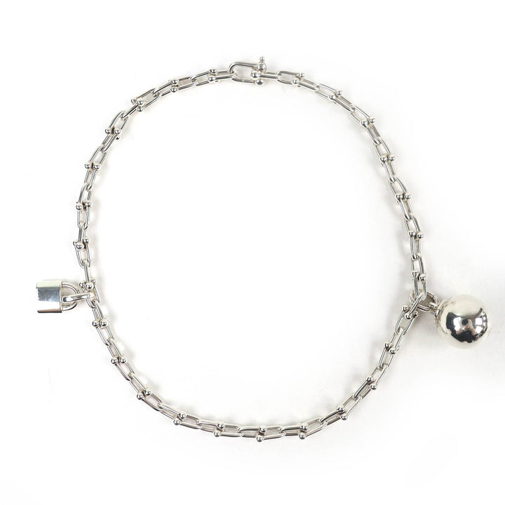 Great TIFFANY&Co. bracelet Small Wrap Bracelet Silver 925 mens