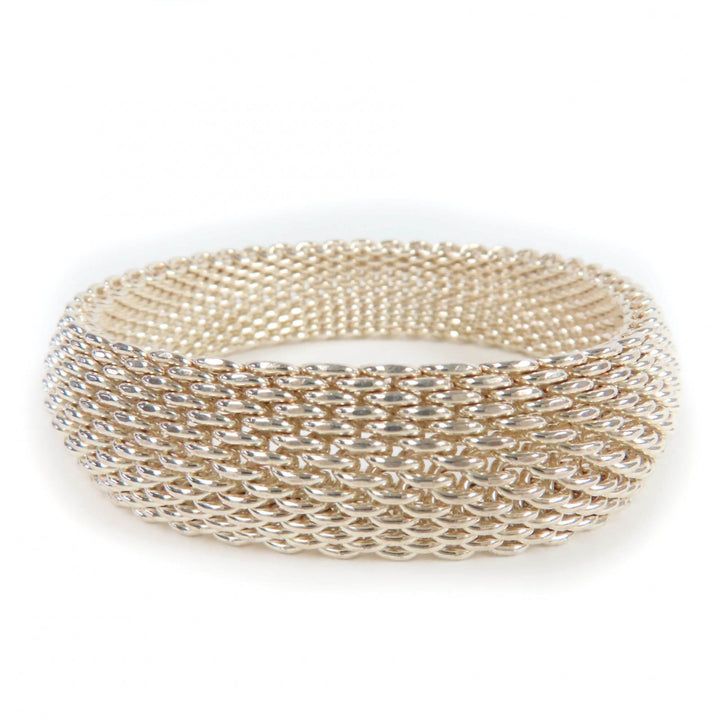 Excellent TIFFANY&Co. bracelet Somerset bangle Silver 925 Women