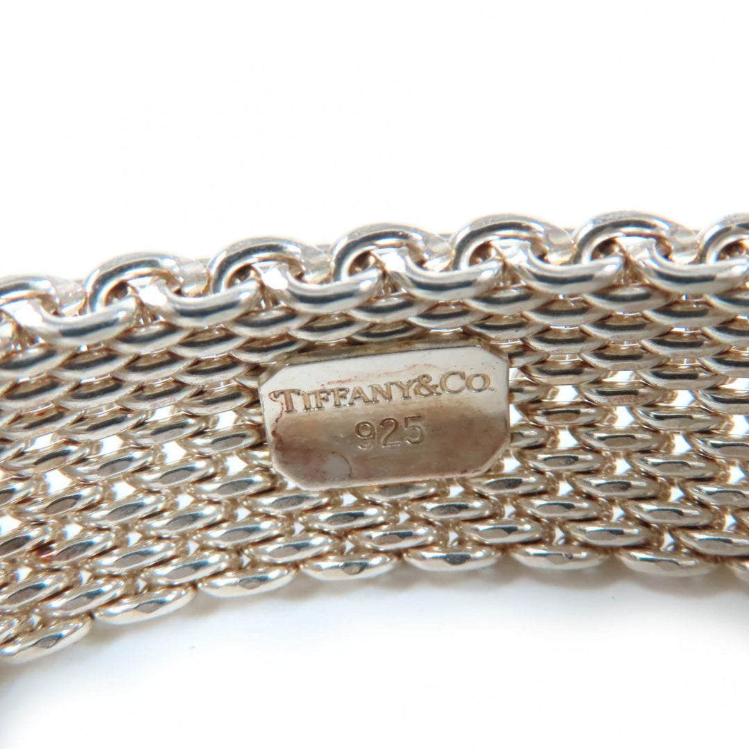 Excellent TIFFANY&Co. bracelet Somerset bangle Silver 925 Women