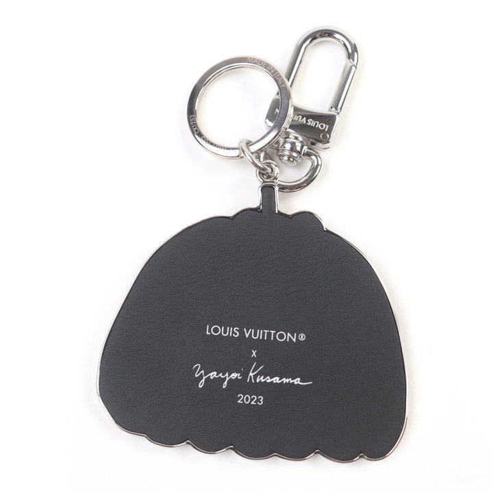 Excellent LOUIS VUITTON×Yayoi Kusama Bag charm Porte-Cle Pumpkin