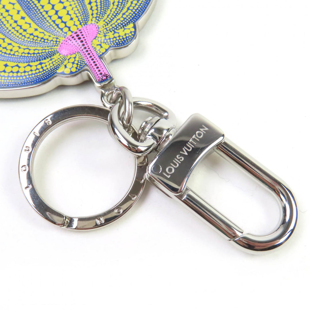 Excellent LOUIS VUITTON×Yayoi Kusama Bag charm Porte-Cle Pumpkin
