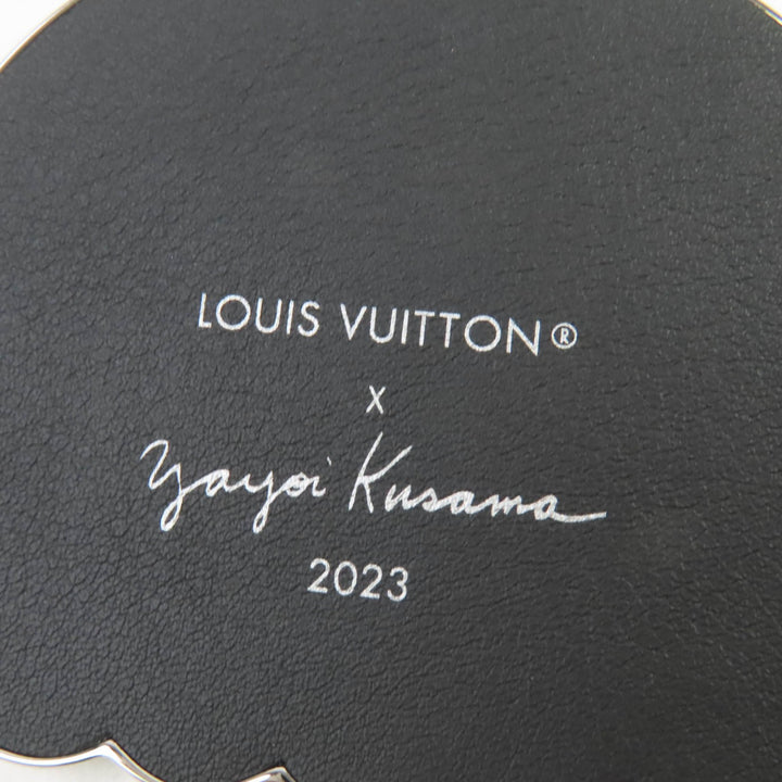 Excellent LOUIS VUITTON×Yayoi Kusama Bag charm Porte-Cle Pumpkin