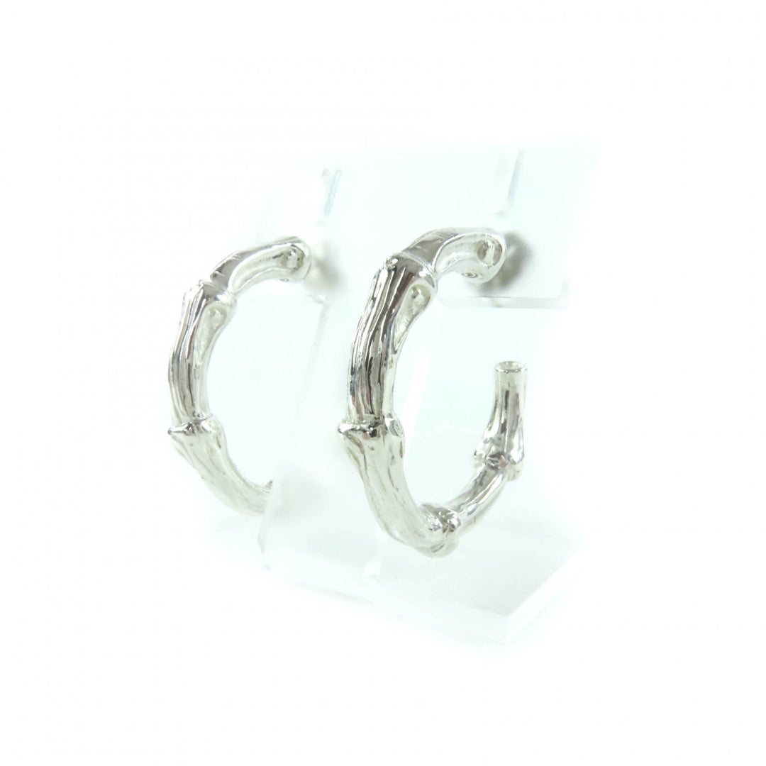 Excellent TIFFANY&Co. Pierce Bamboo hoop Silver 925 Women