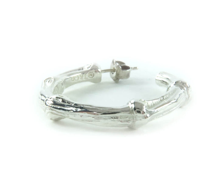 Excellent TIFFANY&Co. Pierce Bamboo hoop Silver 925 Women