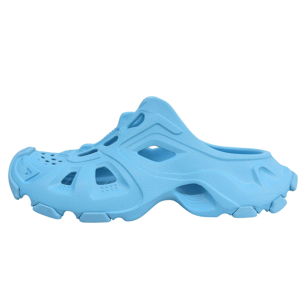 Excellent BALENCIAGA Sandals HD Mules blue rubber mens 40 735249
