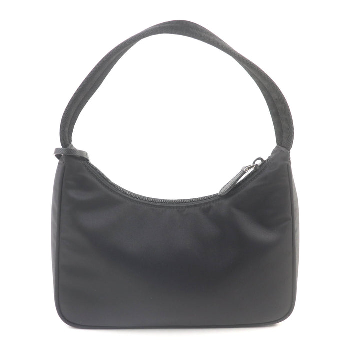 Pristine PRADA Handbag Re-Edition 2000 black Test Women 1NE515