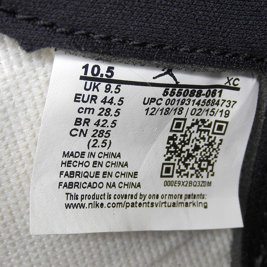 Pristine NIKE High cut sneakers AIR JORDAN 1 RETRO HIGH OG 555088-061