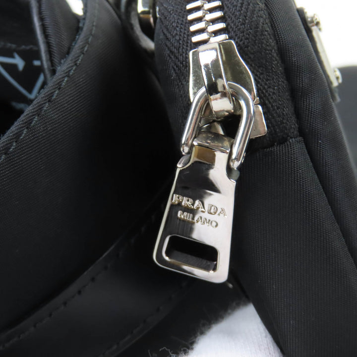 Great PRADA short boots monolith black ー Women 35.5 1T549M