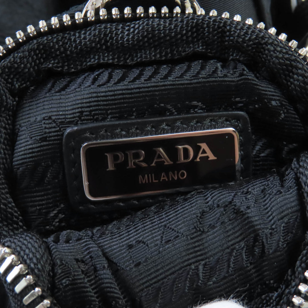 Great PRADA short boots monolith black ー Women 35.5 1T549M