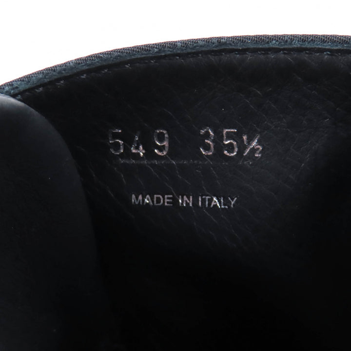 Great PRADA short boots monolith black ー Women 35.5 1T549M