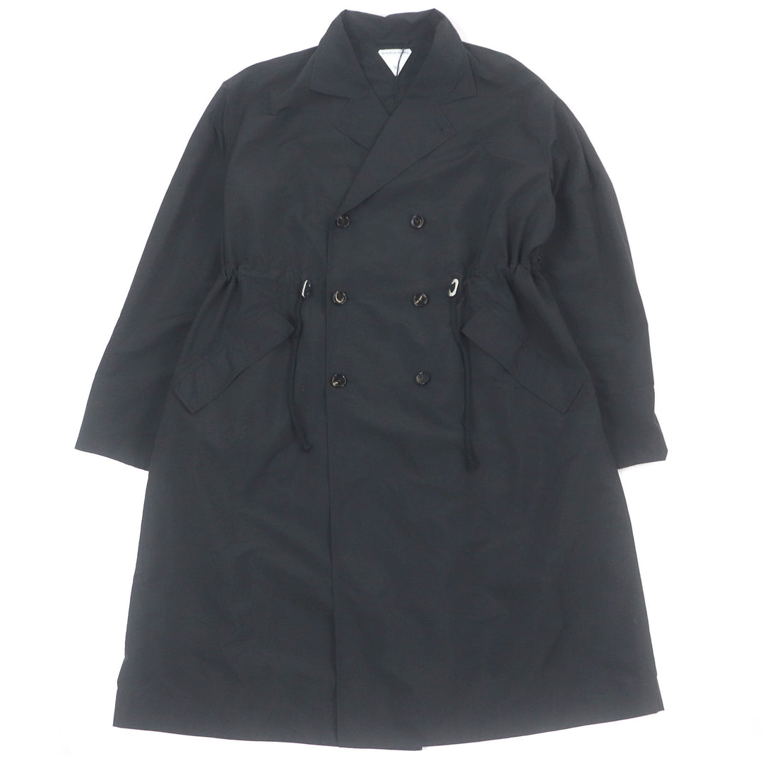 Excellent BOTTEGAVENETA coat Technical nylon double-breasted Chester coat 52 735905