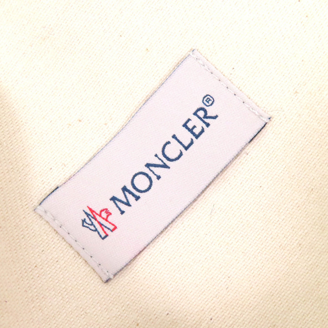 Excellent MONCLER flare skirt SKIRT Logo Back Zip Long cotton 38 I10932D00016