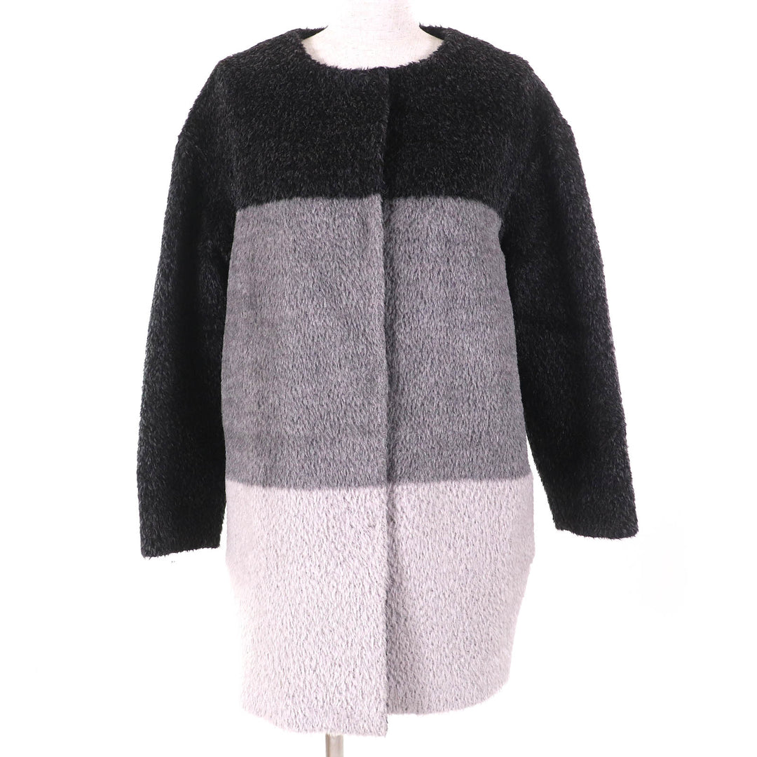 Excellent MaxMara STUDIO coat No color Gray alpaca Women 38 608606730