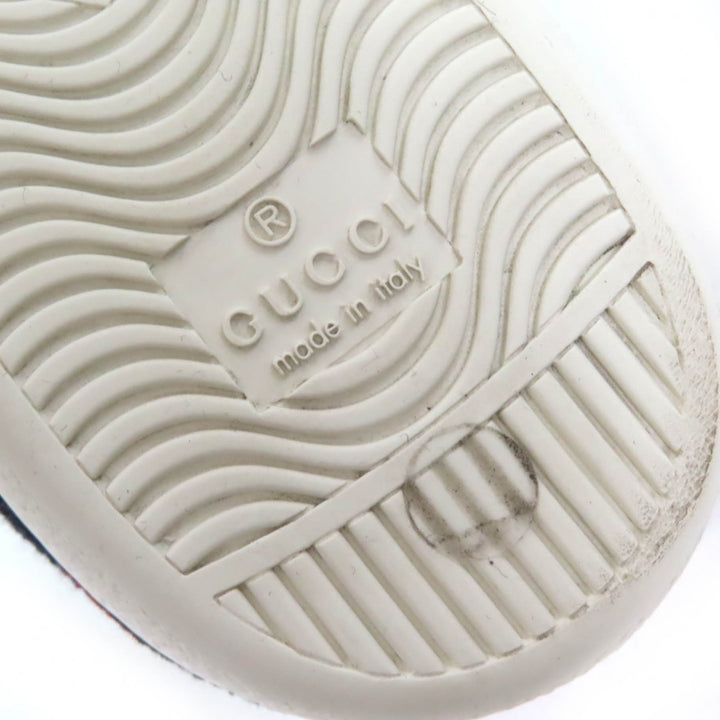 Great GUCCI Low cut sneakers Terry cloth GG pattern pile fabric with 36.5 431910
