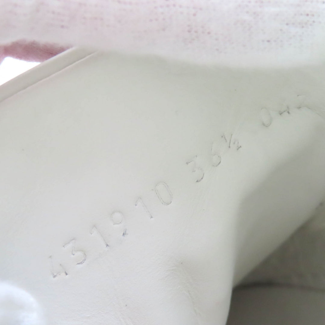 Great GUCCI Low cut sneakers Terry cloth GG pattern pile fabric with 36.5 431910