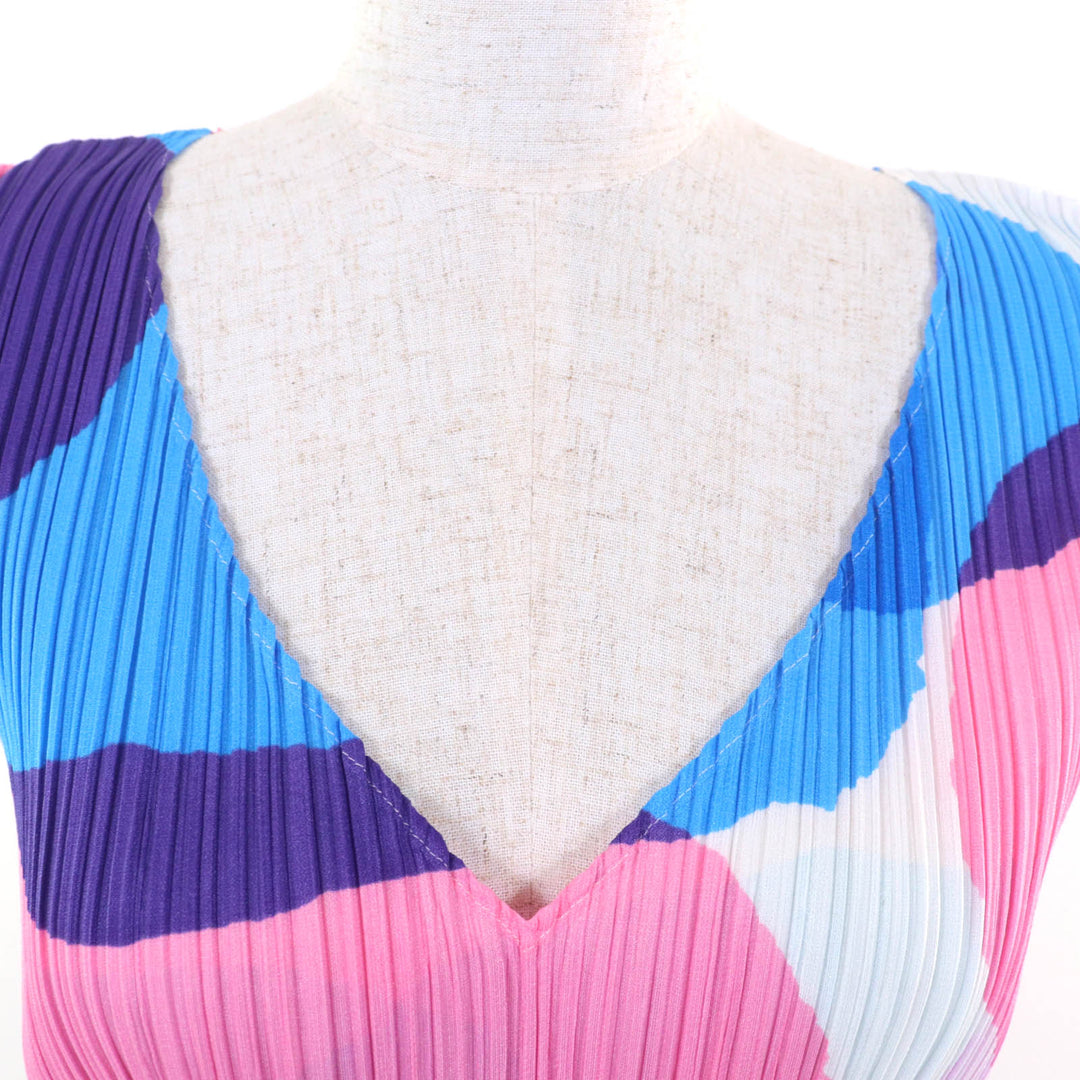 Excellent PLEATS PLEASE T-shirt Multi polyester Women 3 PP81-JK712