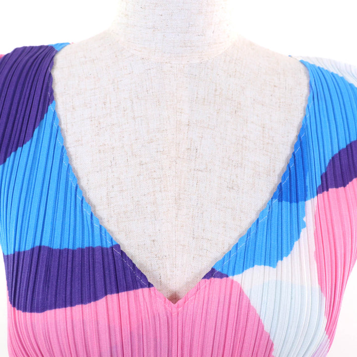 Excellent PLEATS PLEASE T-shirt Multi polyester Women 3 PP81-JK712
