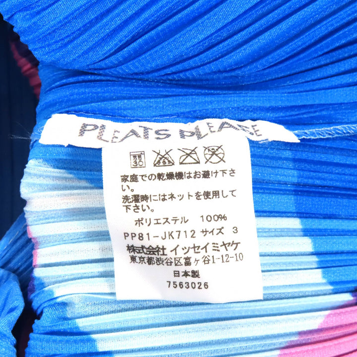 Excellent PLEATS PLEASE T-shirt Multi polyester Women 3 PP81-JK712
