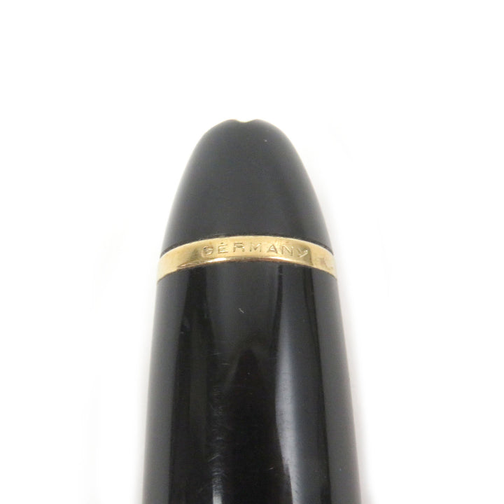 Very Good MONTBLANC fountain pen Meisterstck 146 Cap type Black gold mens