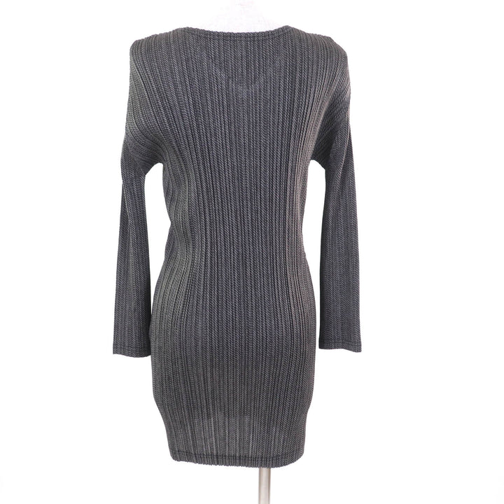 Excellent PLEATS PLEASE one piece Black series polyester Women 3 PP61-JT446