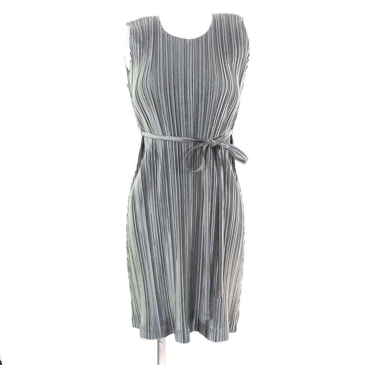 Excellent PLEATS PLEASE one piece gray polyester Women 3 PP51-JH125