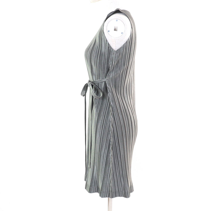 Excellent PLEATS PLEASE one piece gray polyester Women 3 PP51-JH125