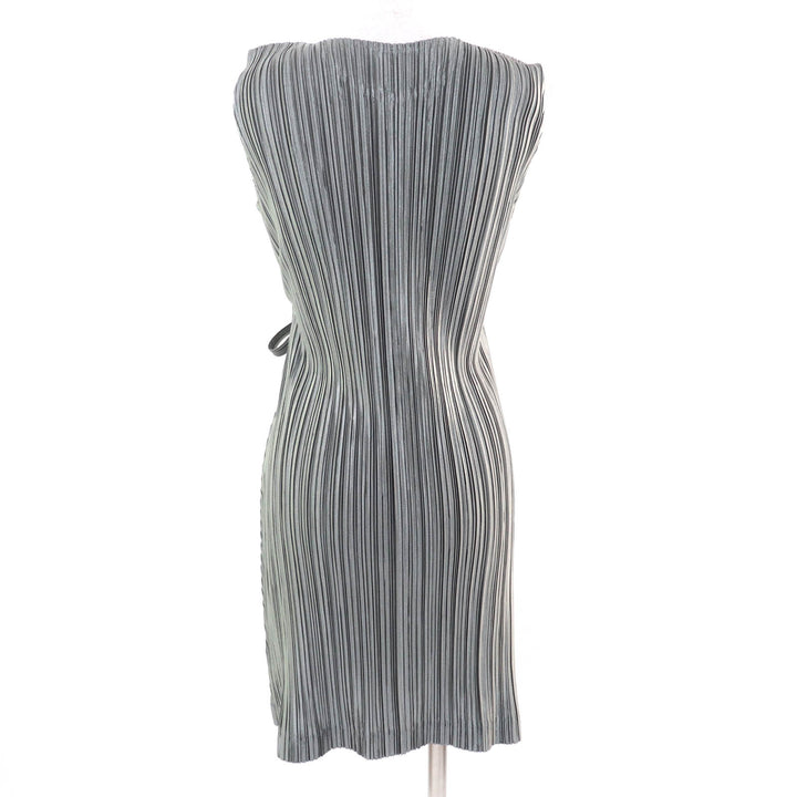 Excellent PLEATS PLEASE one piece gray polyester Women 3 PP51-JH125