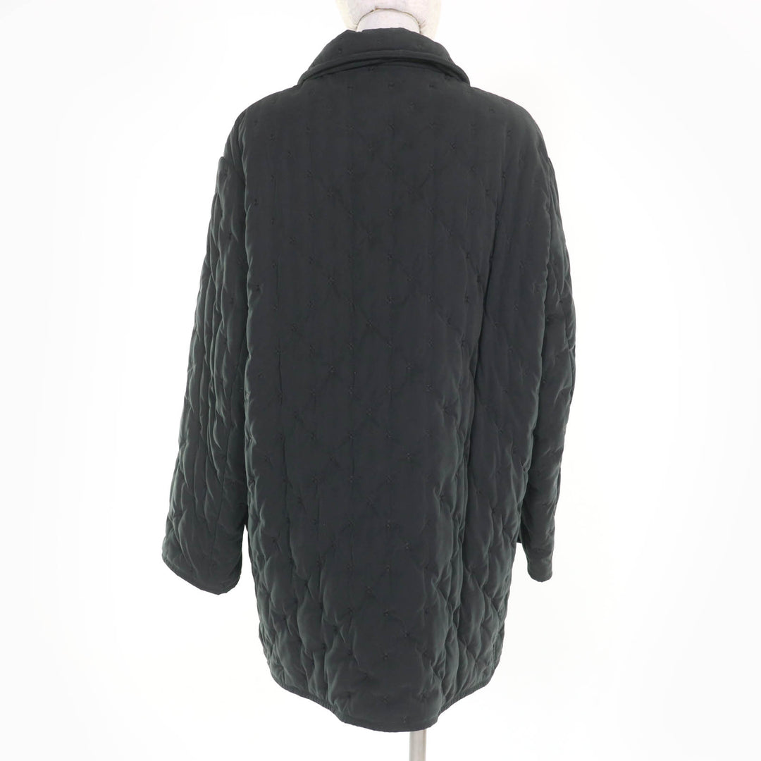 Great HERMES coat Rare Margiela period Serie button paddock coat Dark green 42