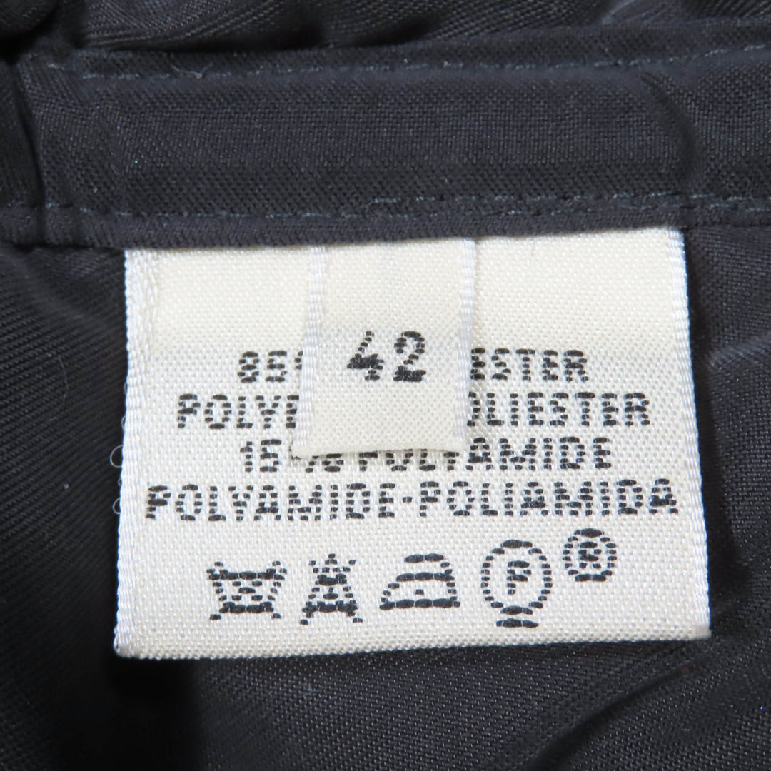 Great HERMES coat Rare Margiela period Serie button paddock coat Dark green 42