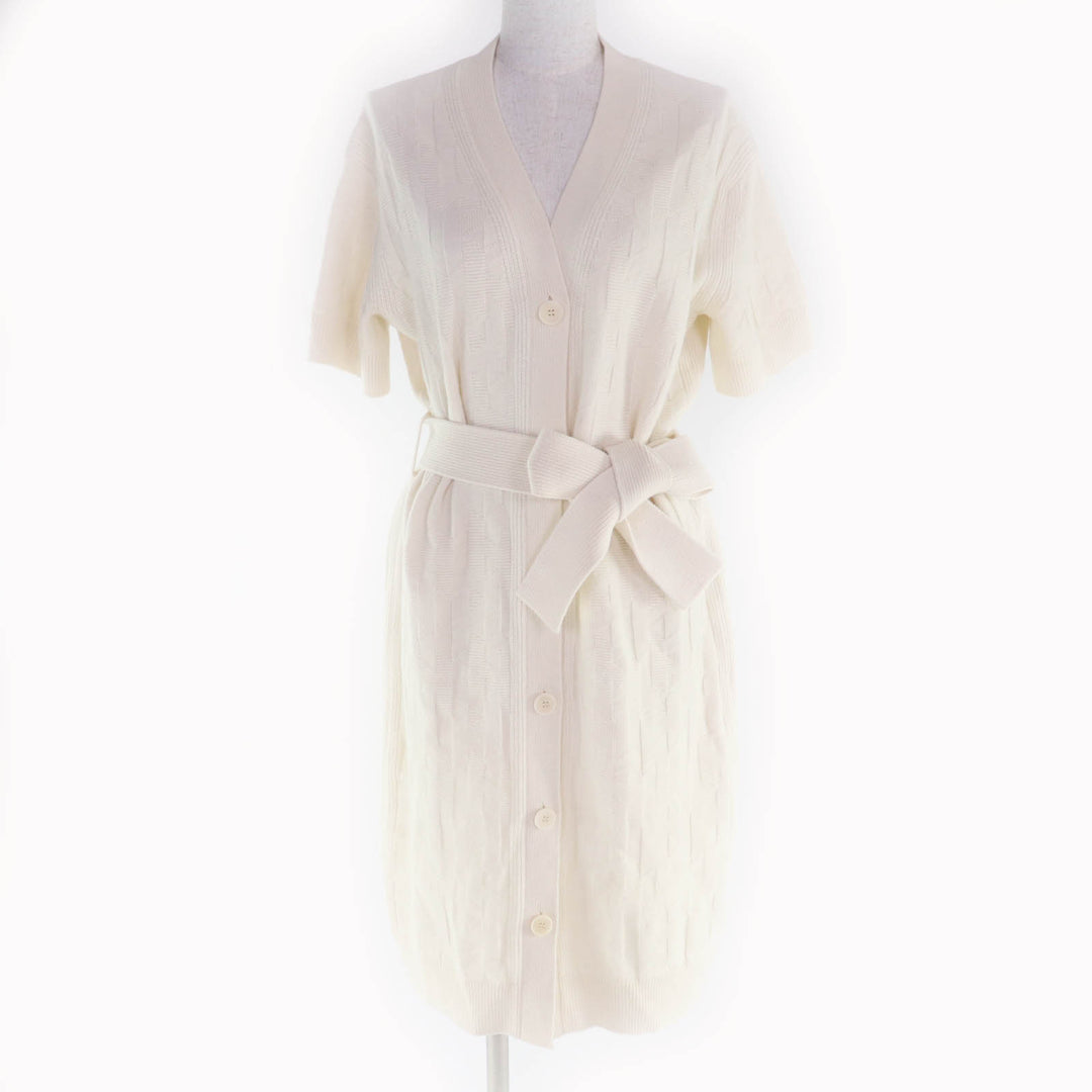 Excellent HERMES one piece Ivory wool Women 38 4E2522D3