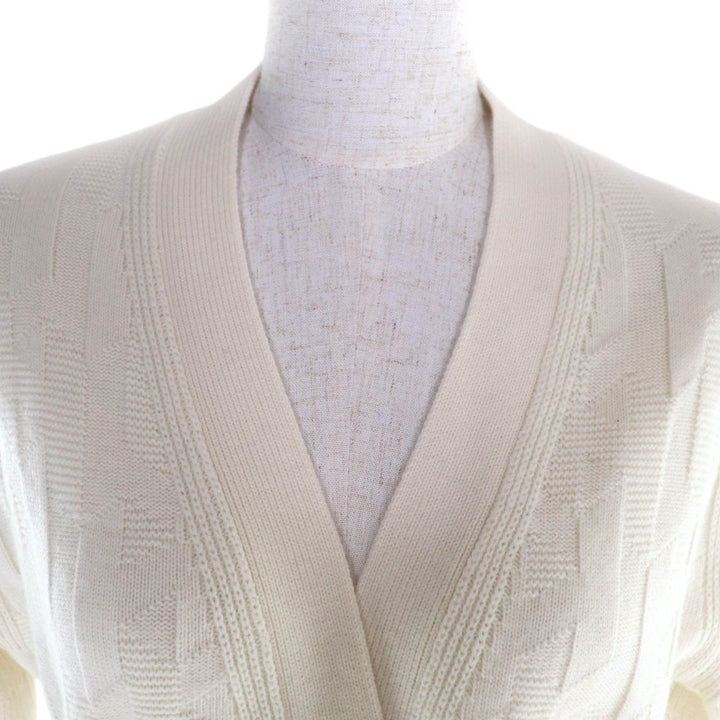 Excellent HERMES one piece Ivory wool Women 38 4E2522D3