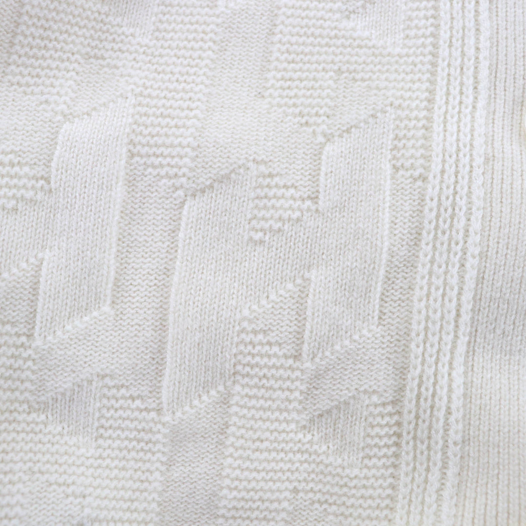 Excellent HERMES one piece Ivory wool Women 38 4E2522D3
