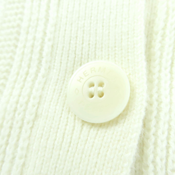 Excellent HERMES one piece Ivory wool Women 38 4E2522D3