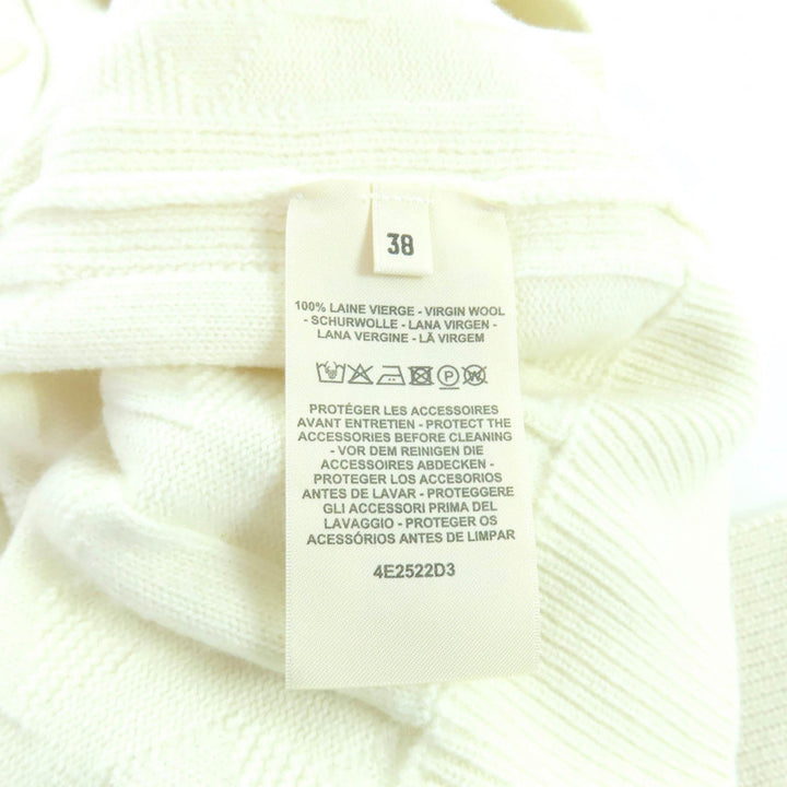Excellent HERMES one piece Ivory wool Women 38 4E2522D3